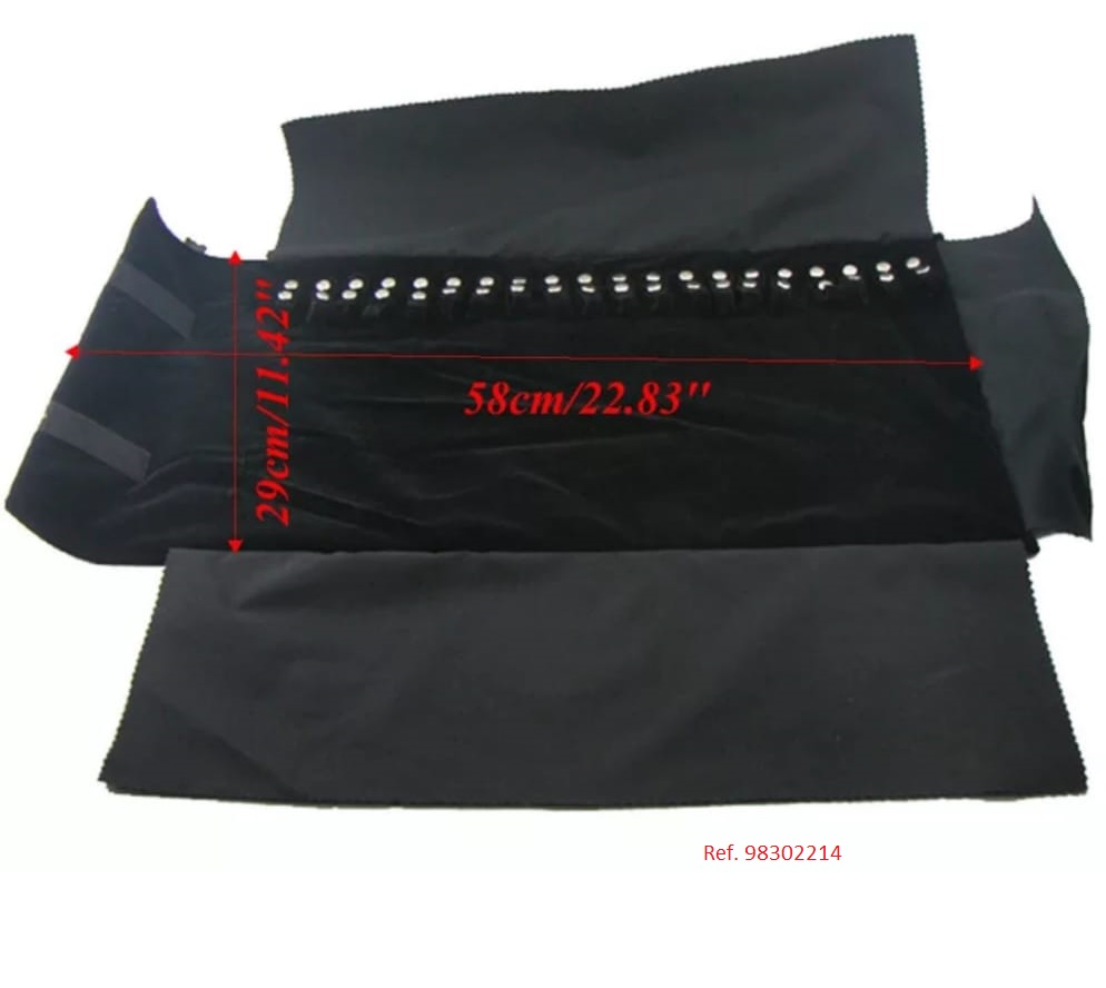 Manta "AS" 20 tiritas broche